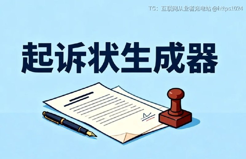 免费起诉状生成器，自动生成+Word导出+本地运行完全免费、无需注册的起诉状生成工具，所有数据均在本地运行，保护你的隐私安全