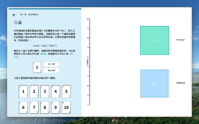 看到一个通过可视化的方式来学习统计学的网站「看见统计」，包含概率论、概率分布、统计推断、回归分析等内容