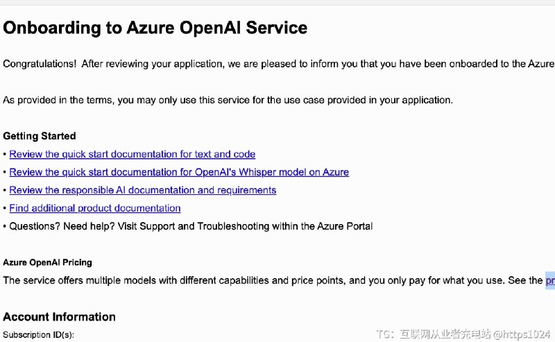 昨天申请 Azure OpenAI 的服务成功，应该是最方便的使用 OpenAI API 的方式了吧，不需要翻墙，一天就能开通