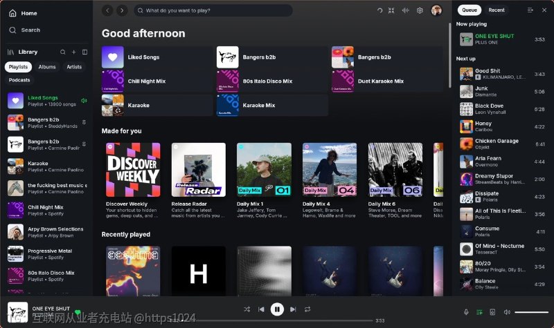 用 Rust 写一个原生 Spotify 客户端，解决官方桌面版内存占用高、启动慢的问，同时保留本地播放和 Spotify Connect 控制能力