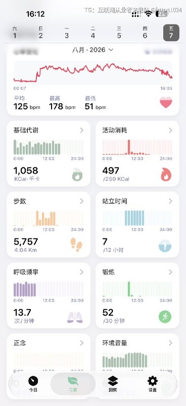 最近发现一款健康app  界面UI好看又整洁用了一段时间 刚刚订阅了一个月然后发现它识别不了Apple运动的类型只显示锻炼🥲下月不续费了@