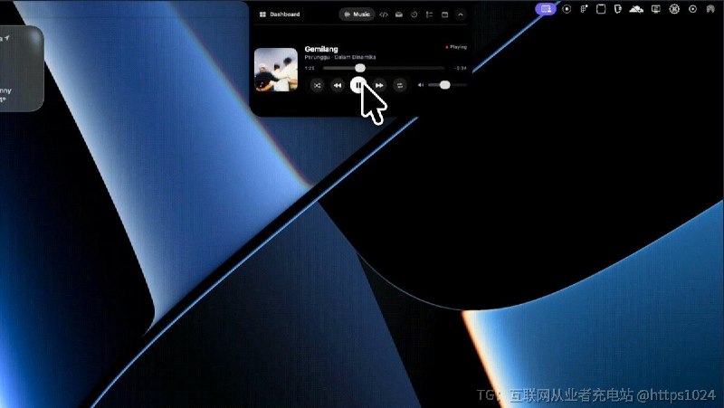 Mac 刘海空着也是空着，这个应用把它变成开发状态栏，服务状态、音乐、番茄钟都在刘海里搞定