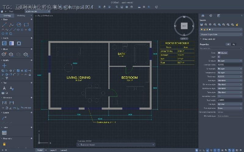 用纯 Rust 重做一套兼容 AutoCAD 命令行习惯和 DXF/DWG 文件的开源 CAD 制图应用，并让 Agent 能通过 MCP 和 CLI 驱动它画图
