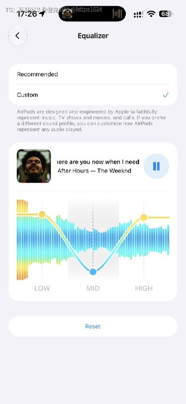 iOS 27 上面的 AirPods Pro 还是太优雅了🧵 Thread:a姐 airpds突然没声但是音乐进度条还在走的bug遇到过吗😇😇😇我近年用的少了 没怎么遇到过 哈哈哈，你这个情况单设备还是多设备在旁边嘛@
