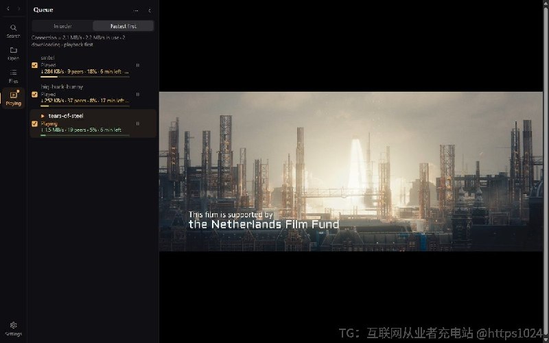 torrent 里想看的那一段在文件末尾，普通播放器得从头下，TorrentPlayer 先把跳转位置抓下来，再去补前后数据
