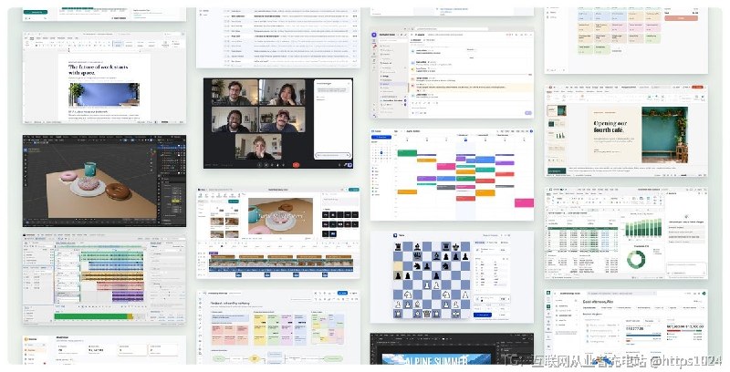表格、文档、Photoshop、AutoCAD、Slack 这些日常被商业软件占住的工具，Puter 想用 MIT 许可从零写一份开源版本，全塞进一个仓库