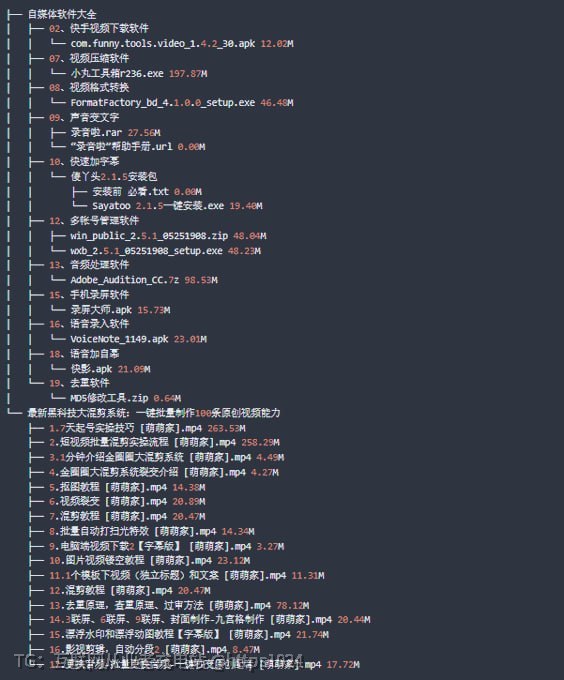 最新出品黑科技工具箱：最新黑科技大混剪系统提供强大的黑科技工具箱，支持一键批量制作100条原创视频，简化视频创作流程，帮助用户快速生成高质量内容，提升创作效率与产出能力