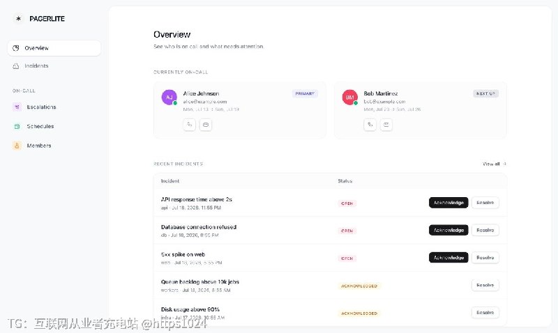 一个轻量、自托管的 Laravel 值班（on-call）与告警分派系统，类似 Horizon/Telescope 那样即装即用