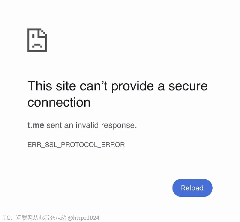 Telegram的 t. me 域名干啥了🫪被 .me 注册局设为 serverHold 状态现在全球 DNS 解析失败所有短链接浏览器打不开了@