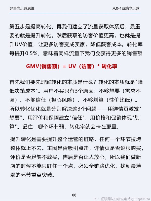 新手做电商从0-1流程@