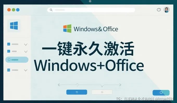 一款全自动激活工具，能10秒内一键永久激活Windows及Office，无需手动配置，激活后系统显示永久授权
