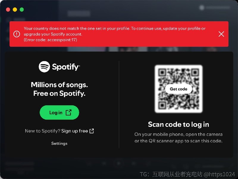 Spotify 这个怎么搞 🥲想更换国家的然后发现保存刷新又变回去 改不了@
