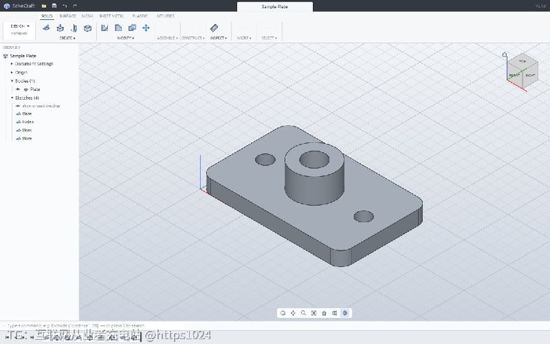 给想在自己机器上跑参数化三维 CAD 的人一套开源实现，画约束草图、堆特征时间线，改一个尺寸整个模型重算，桌面、浏览器和 AI agent 都能驱动