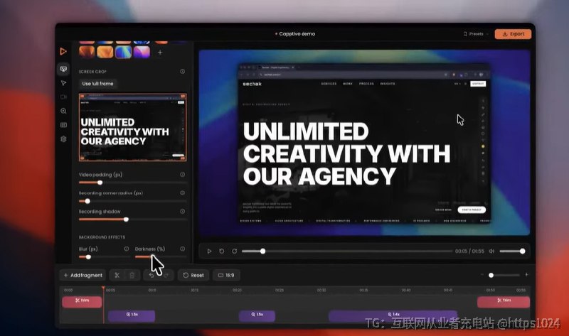 想要 Screen Studio 的免费替代品？Capptivo 这款开源录屏工具值得关注，Windows、Linux 和 macOS 都支持