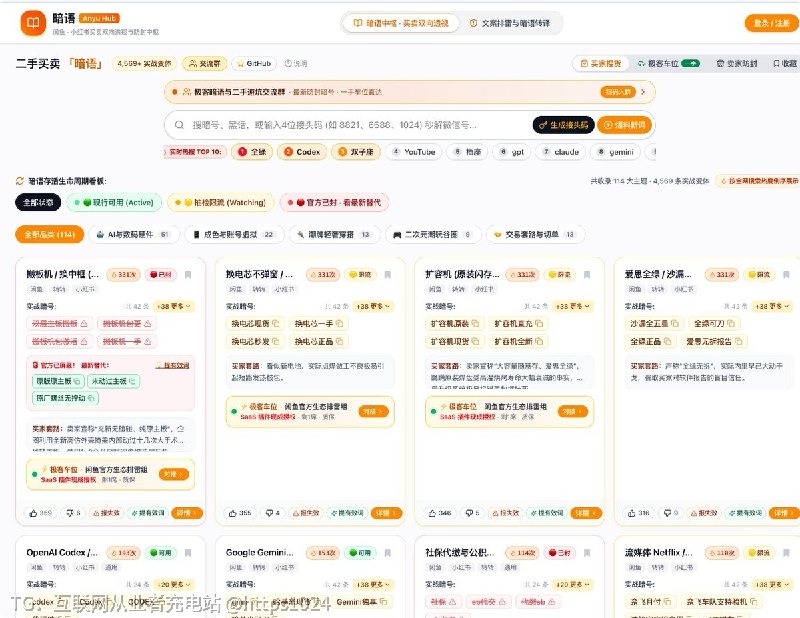 推荐一个有意思的 GitHub 开源项目：awesome-chinese-secondhand-slang，专门收集和整理中文互联网的各种二手黑