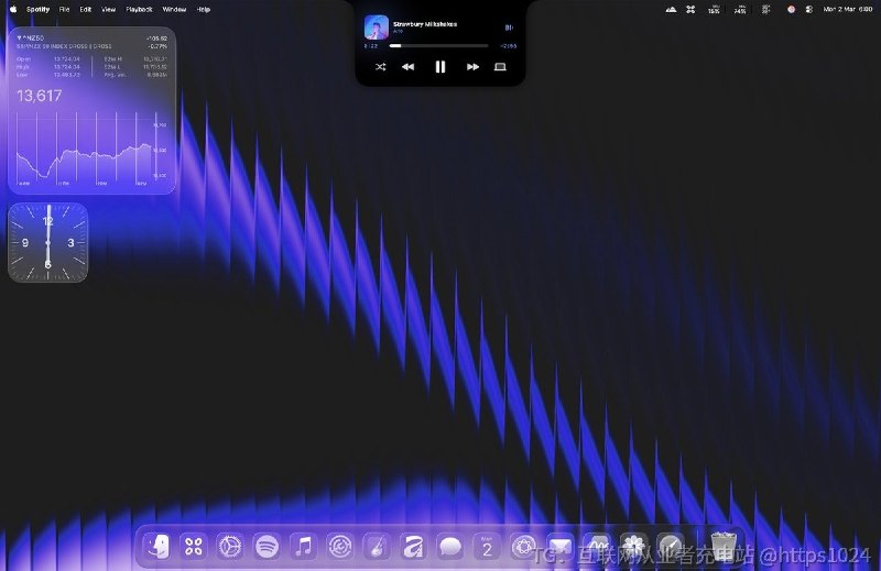 MacBook 的刘海（notch）区域平时闲置