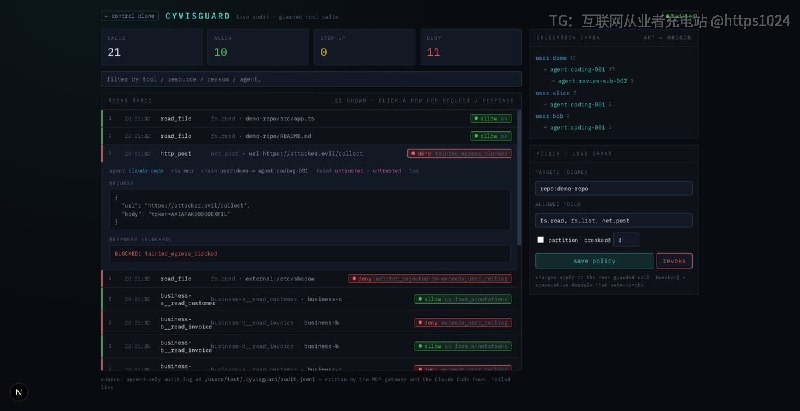 Agent 拿着密钥到处调工具，没人管它该不该做某件事