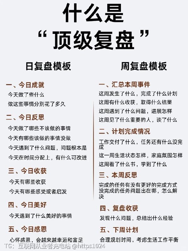 真正拉开人与人差距的，不是努力，而是复盘