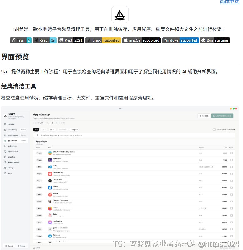 Windows、macOS、Linux 全支持的一款靠谱清理工具